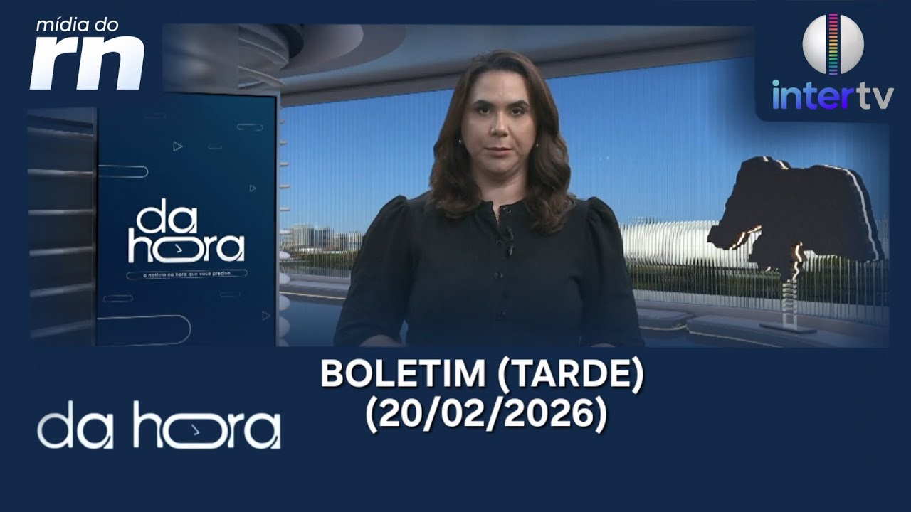 Boletim Da Hora (Tarde) (20/02/2026) - Inter TV Cabugi 