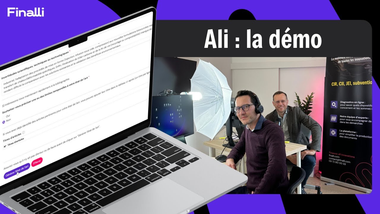 Comment Ali automatise les états de l'art et les études de marché ?