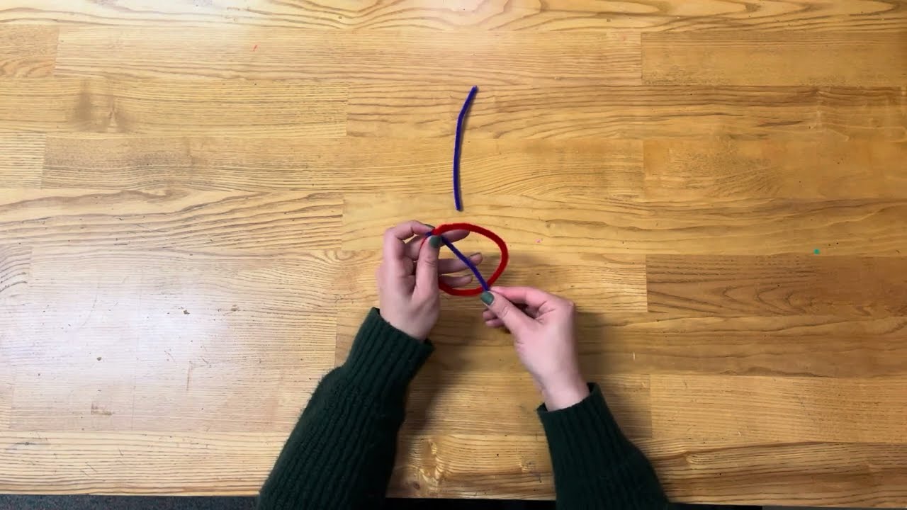 Pipe Cleaner Peace Sign
