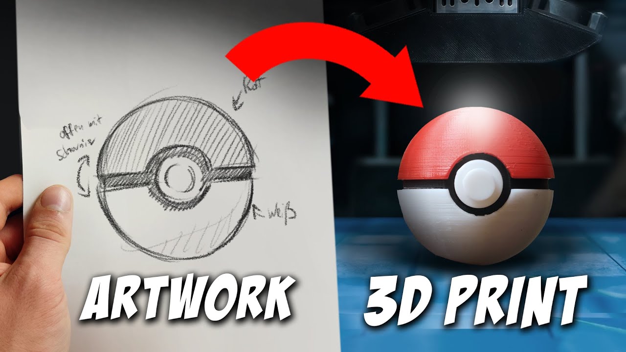 3D-Drucken | Mein erster Versuch (+GIVEAWAY) | Drawing like a Sir