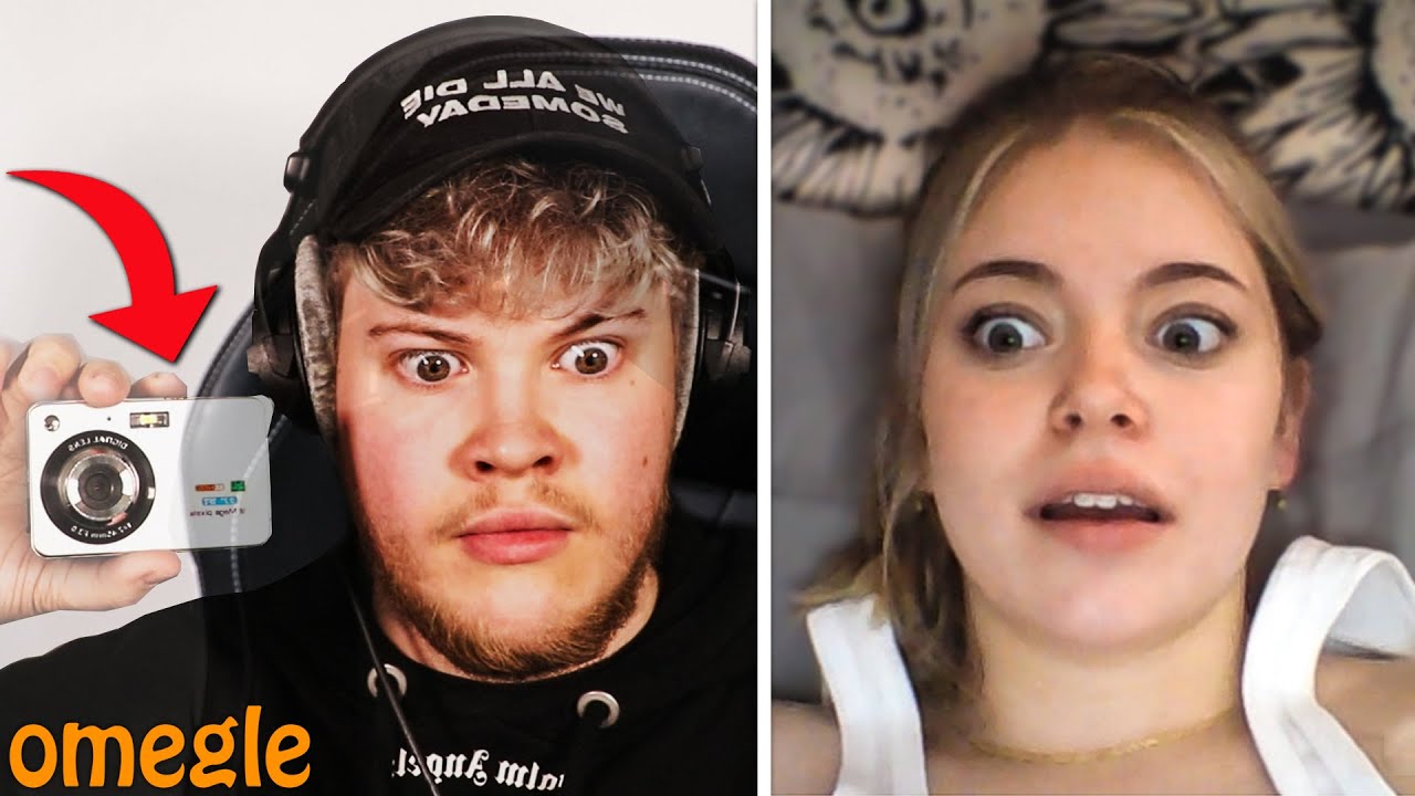 Scaring People then DISAPPEARING on Omegle Prank