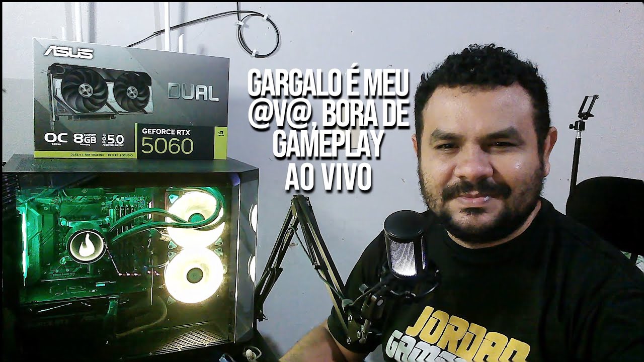 SEXTOU!!! BORA DE GAMEPLAYS ALEATÓRIAS COM A RTX 5060 + I5 10400 | AO VIVO