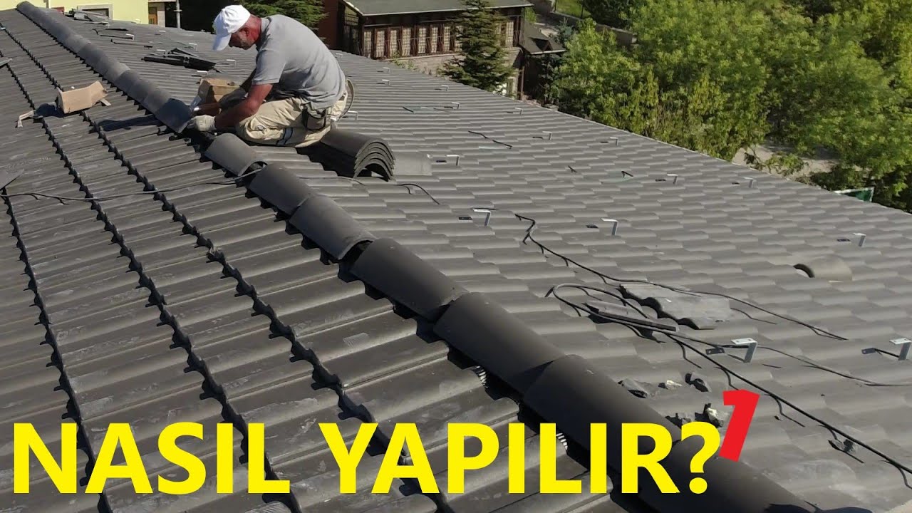 &Ccedil;ATI NASIL YAPILMALIDIR? | M&uuml;stakil Ev ve Villa &Ccedil;atı Yapımı - Kuru Mahya Sistemi #mahyabandı