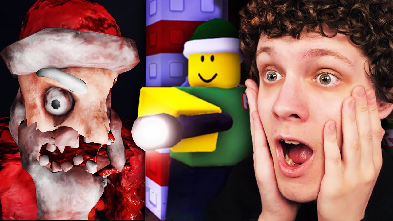 PAPAI NOEL VIROU UM MONSTRO ASSUSTADOR! Roblox Claus Carnage