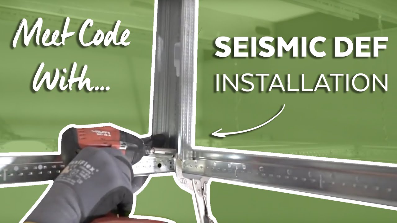 Как установить сейсмостойкие потолки, соответствующие нормам | Armstrong Ceiling Solutions