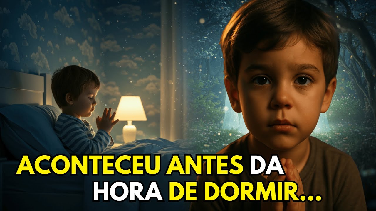 MENINO de 5 ANOS revela o que VÊ todas as NOITES quando REZA antes de DORMIR