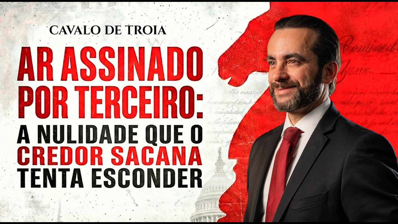 AR assinado por terceiro: A Nulidade que o credor sacana tenta esconder