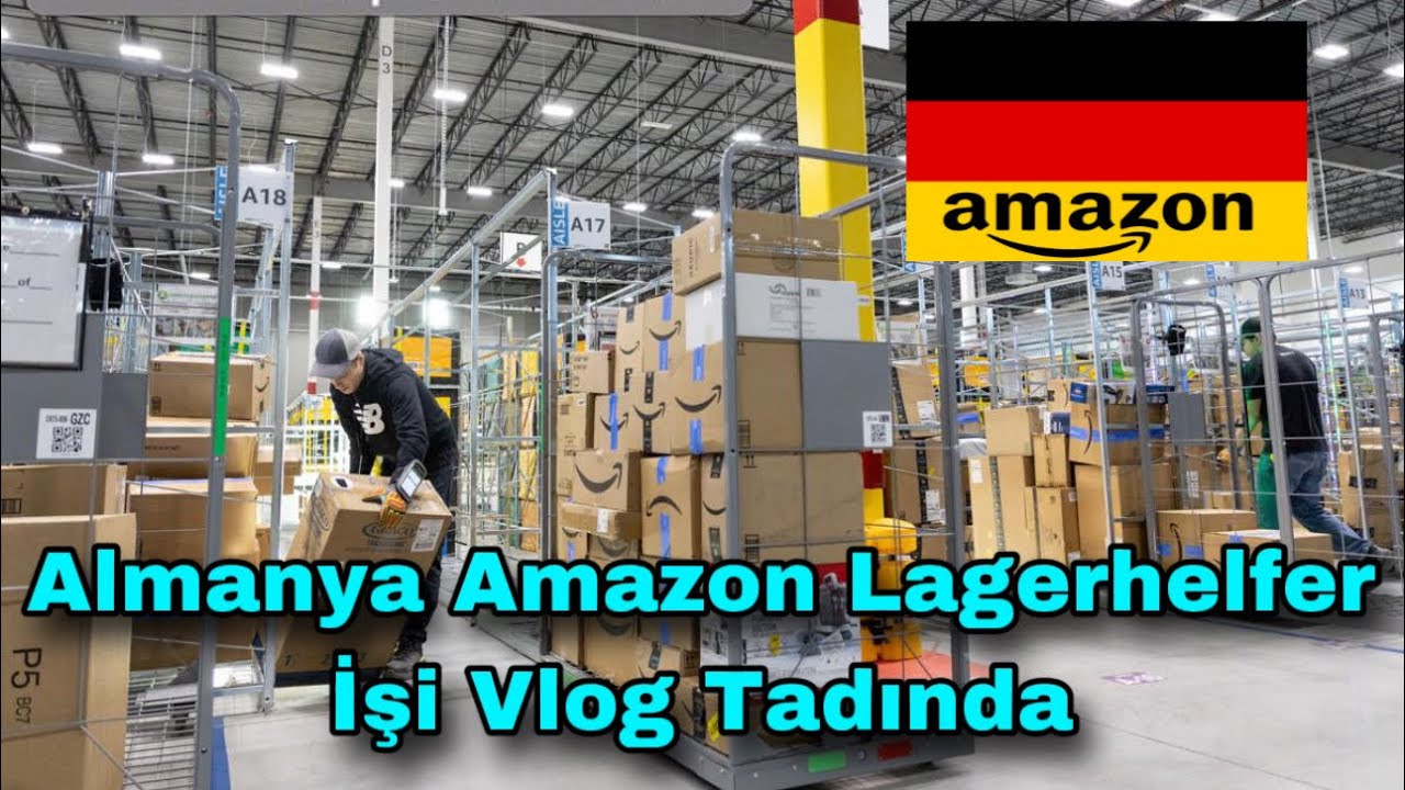Almanya&rsquo;da Amazon Lagerhelfer Olarak Ne İş Yapıyorum? #almanyadahayat #almanyadakiturkler #berlin