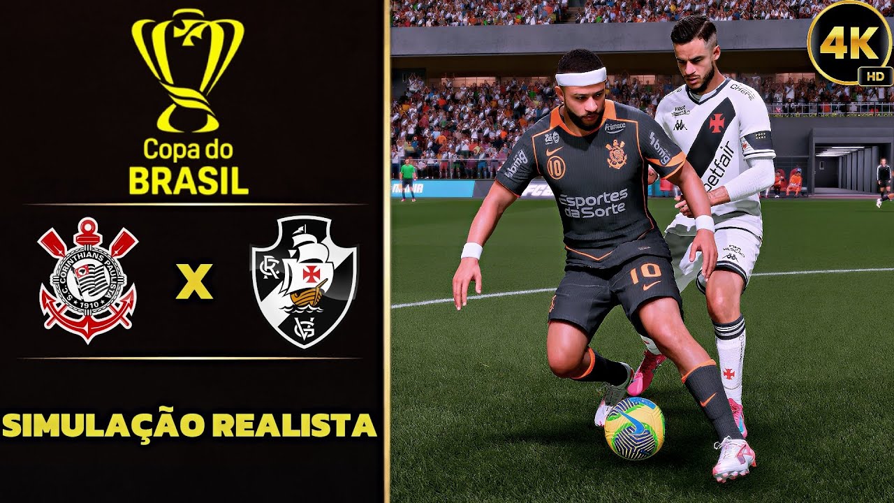 FC 26 - Corinthians vs Vasco | Final da Copa do Brasil 2025 | Depay vs Coutinho | EA Sports FC 26.