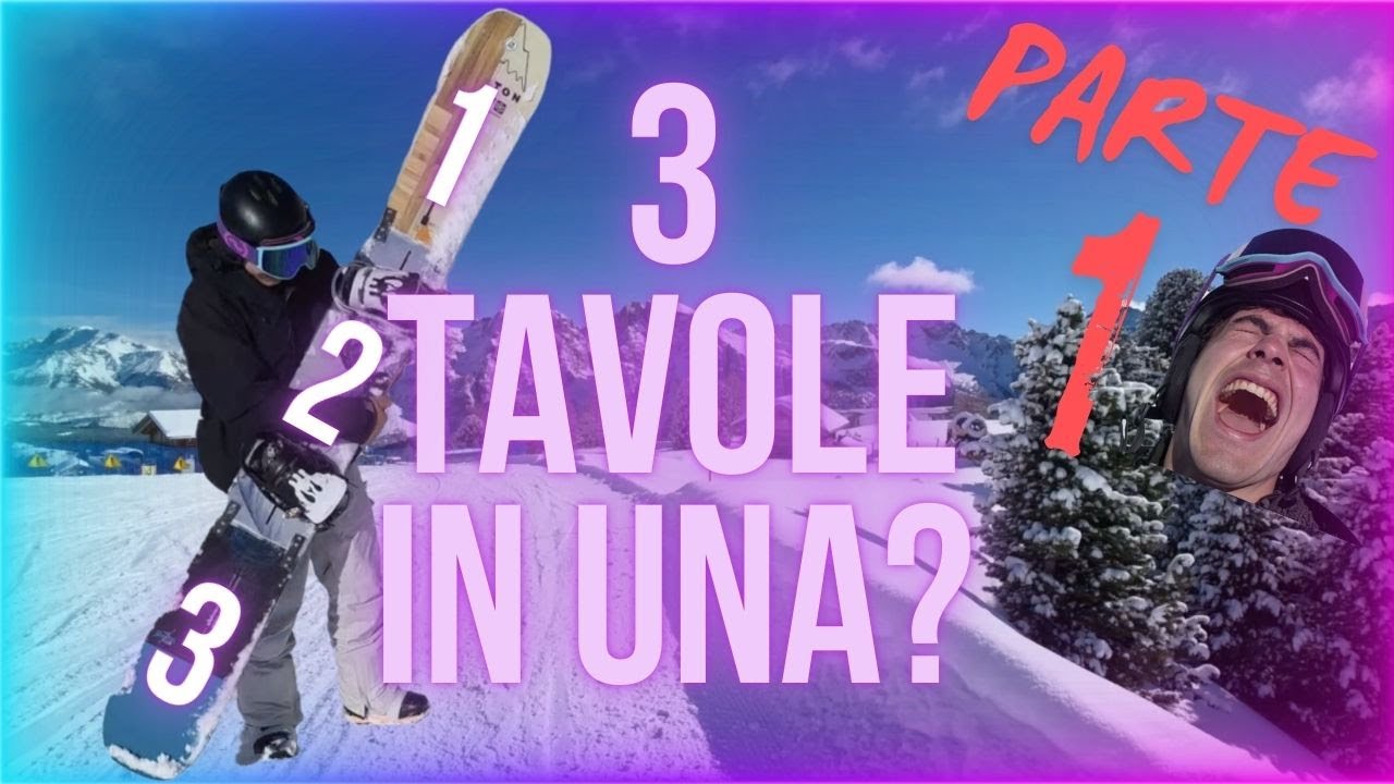 Mega-snowboard. La costruzione