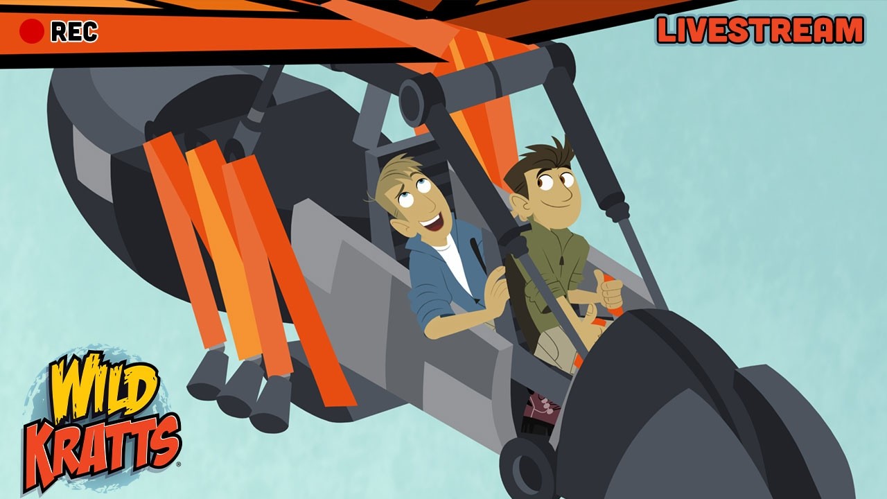 🔴 LIVE | Wild Kratts FULL EPISODES MARATHON 🦒🐨