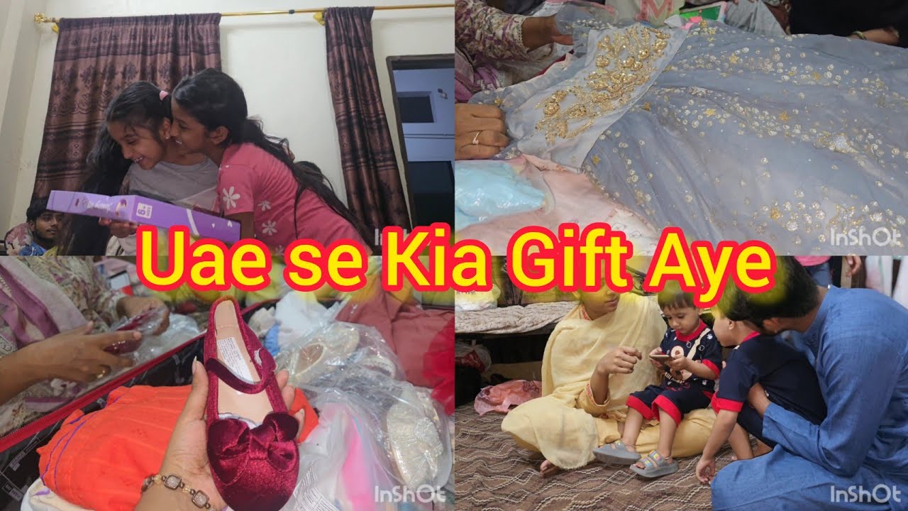 Uae Se Kia Gift Aye/Saima Vlogs