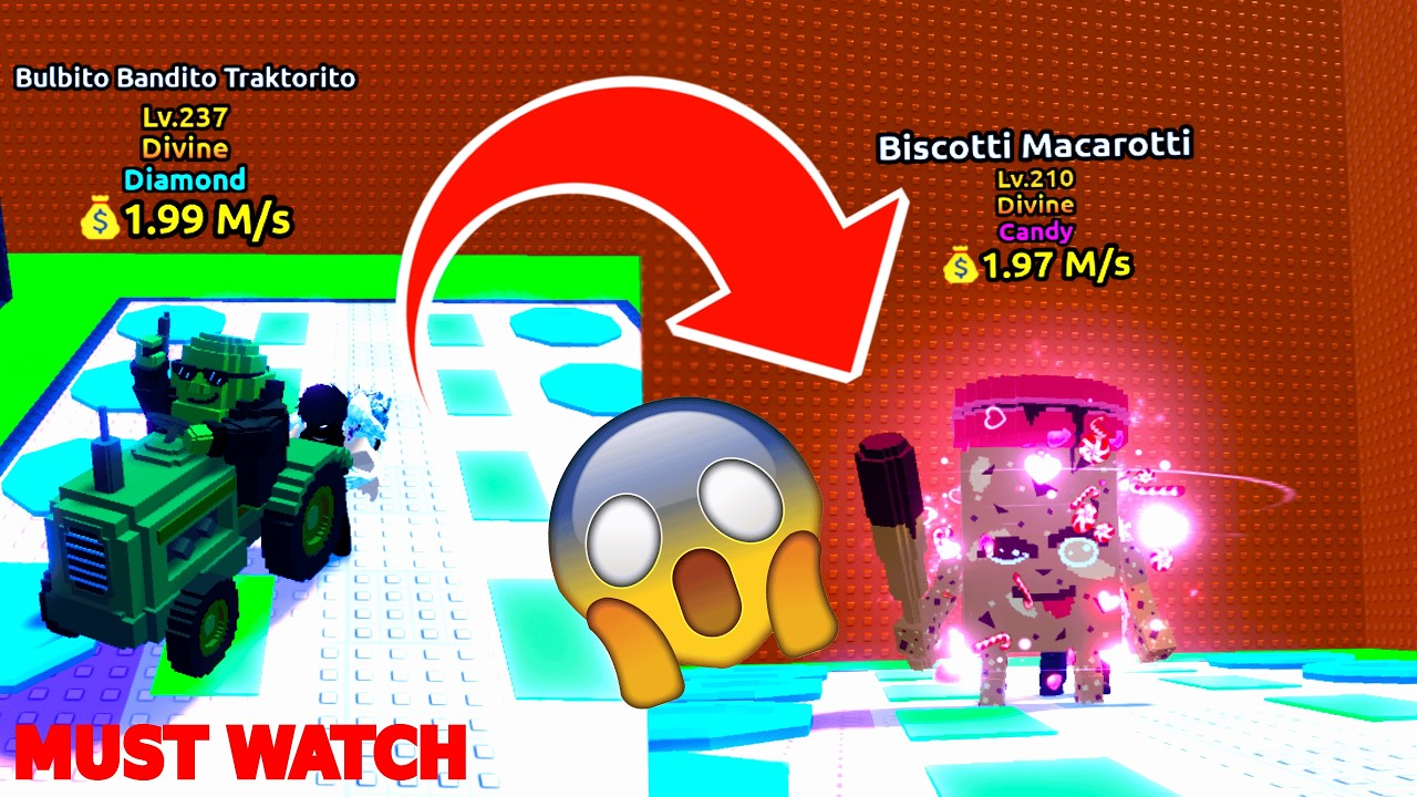 I FUSED COMMON… AND GOT NEW DIVINE🤯! in Escape Tsunami for Brainrots Roblox!
