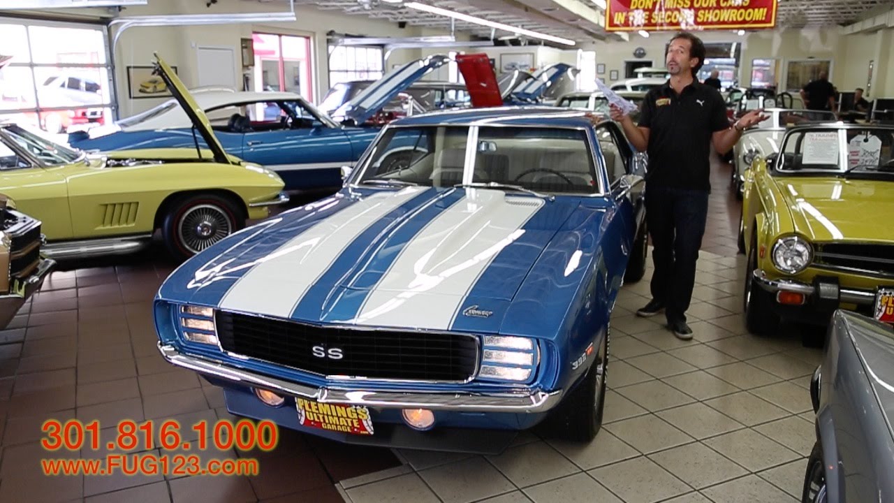 1969 Chevrolet Camaro SS396 FPS for sale with test drive, driving sounds, and walk through video