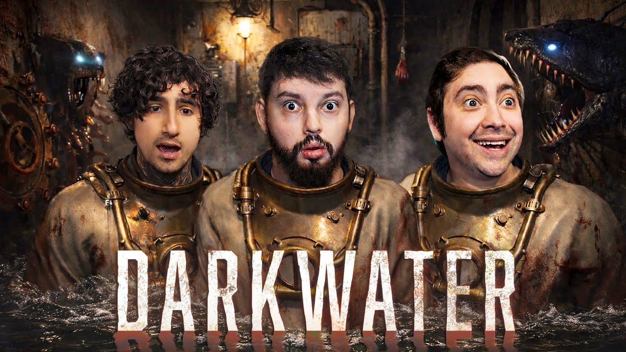 A PIOR TRIPULAÇÃO PARA UM SUBMARINO! - DARKWATER COM OS AMIGOS