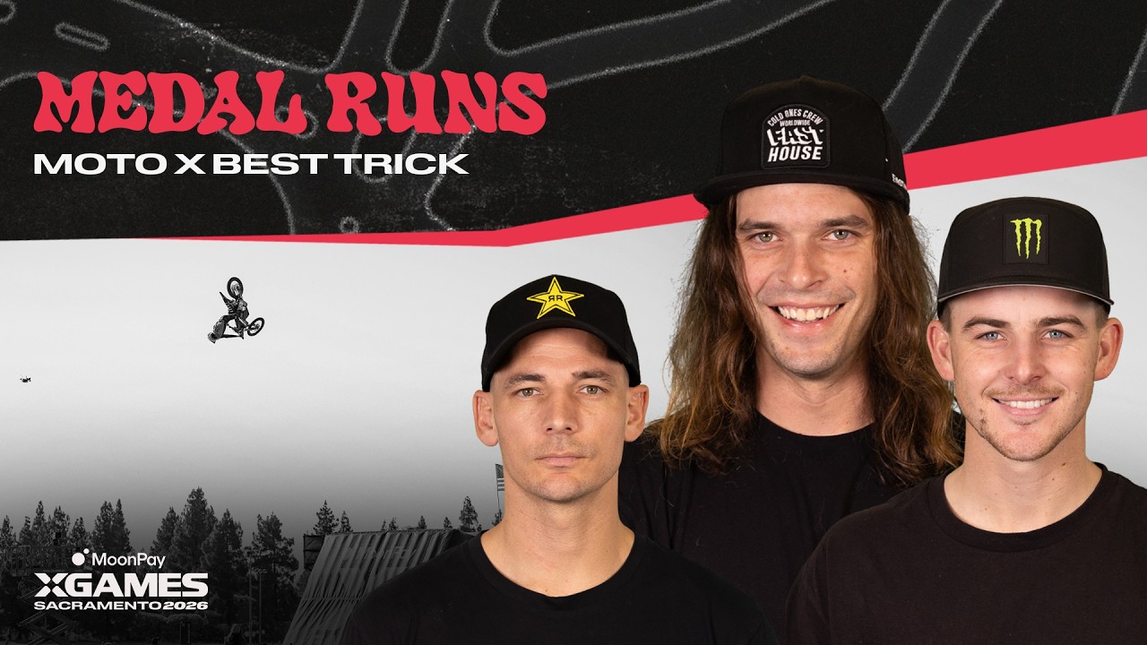 Moto X Best Trick: TOP 3 MEDAL RUNS | MoonPay X Games Sacramento 2026