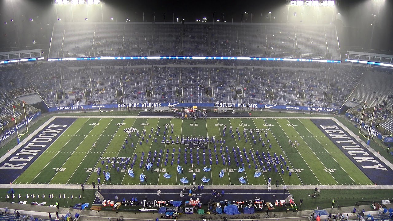 University of Kentucky Wildcat Marching Band 10-26-19 Alumni Halftime Performance