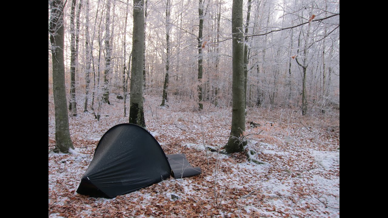 UL winterhike with a Hilleberg Enan in November 2016