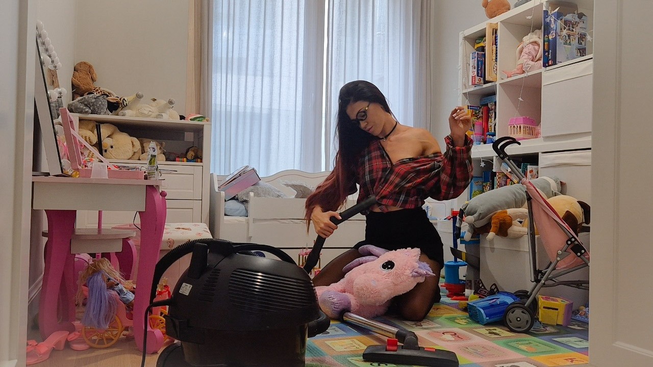 This Teddy Bear Cleaning Will Put You to Sleep 😴🧸 | Vacuum ASMR & White Noise (3 HOURS)