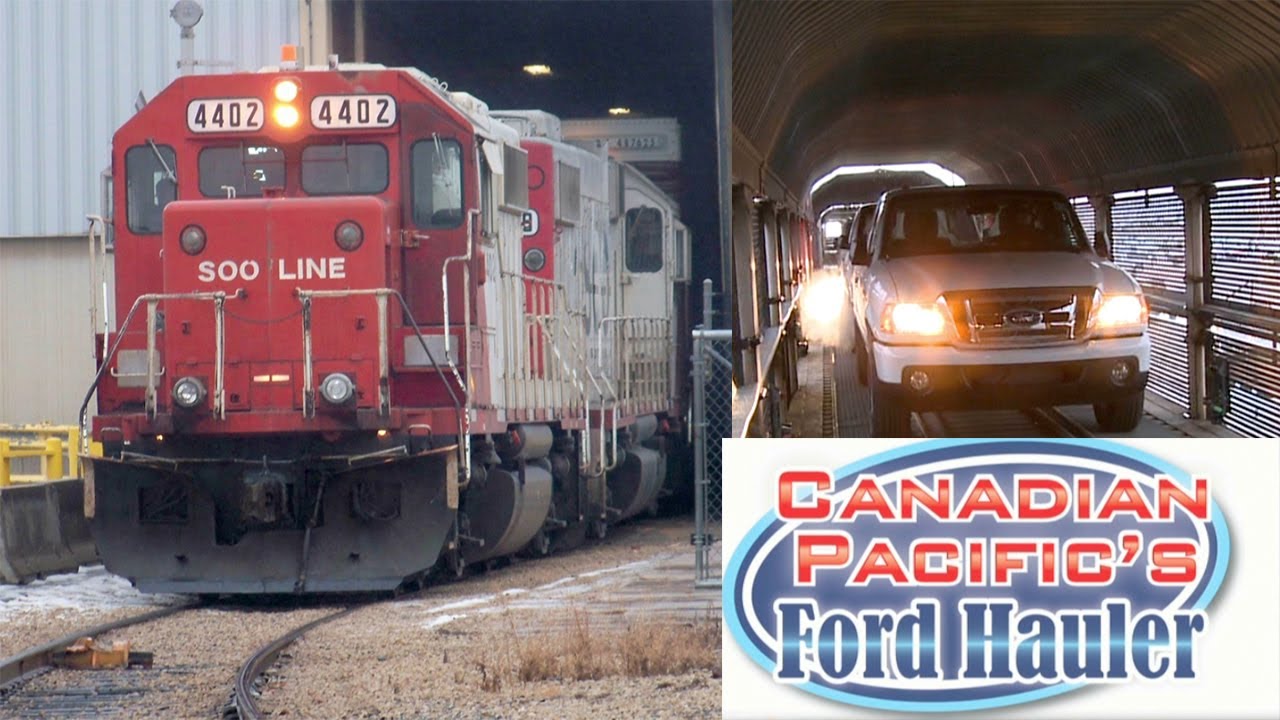 The Last Days of Canadian Pacific's Ford Hauler and St. Paul's Ford Ranger Assembly Plant