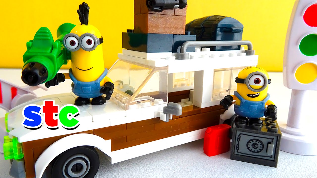 Minions Mega Bloks Escape en Furgoneta