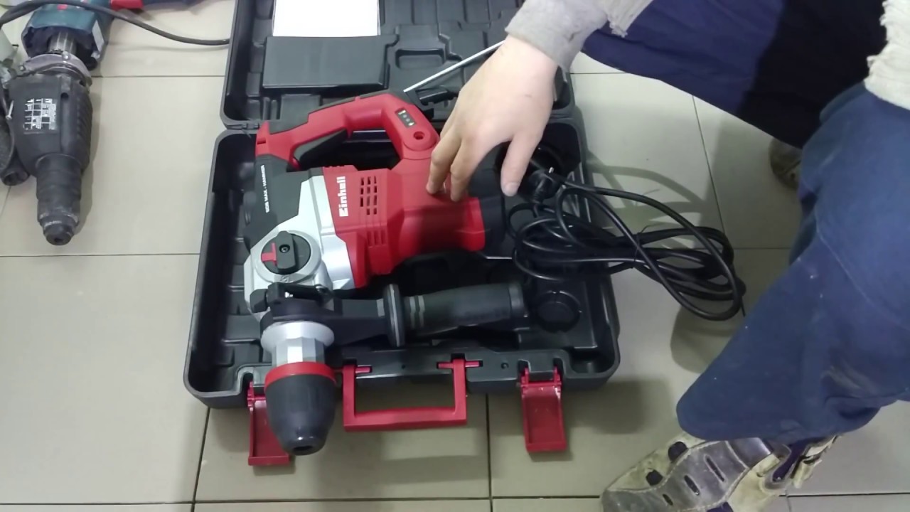 EINHELL  TE-RH 38 E на смену китайцу Bosch GBH 2-26 DRE