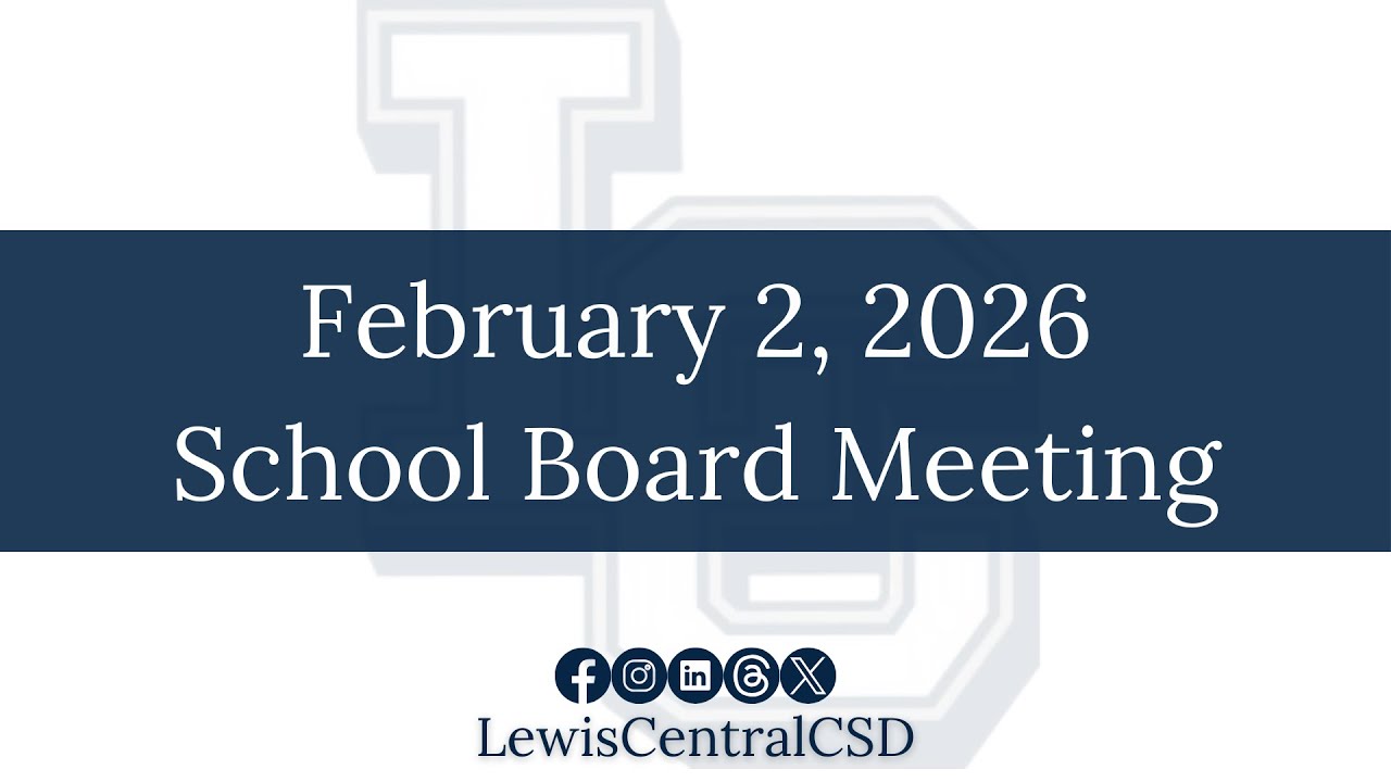 February 2, 2026 School Board Meeting