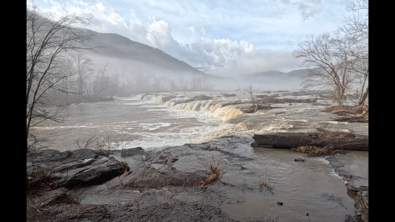 Deep Waters At Sandstone falls