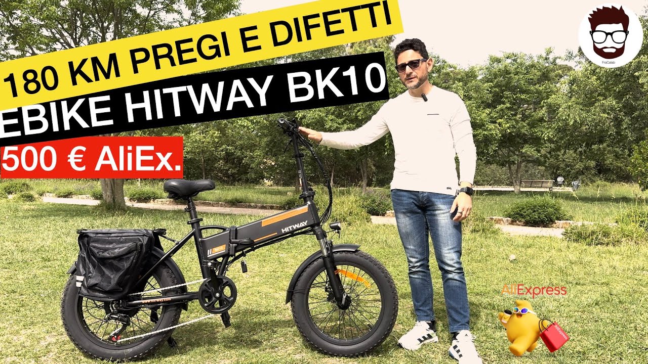 PROVA SU STRADA EBIKE HITWAY BK10: PREZZO 500&euro;, LI VALE!