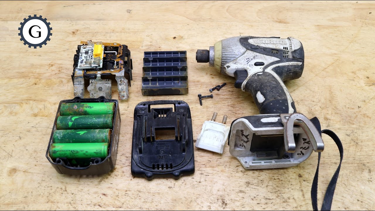 Makita Impact Driver Drill & Battery Restoration