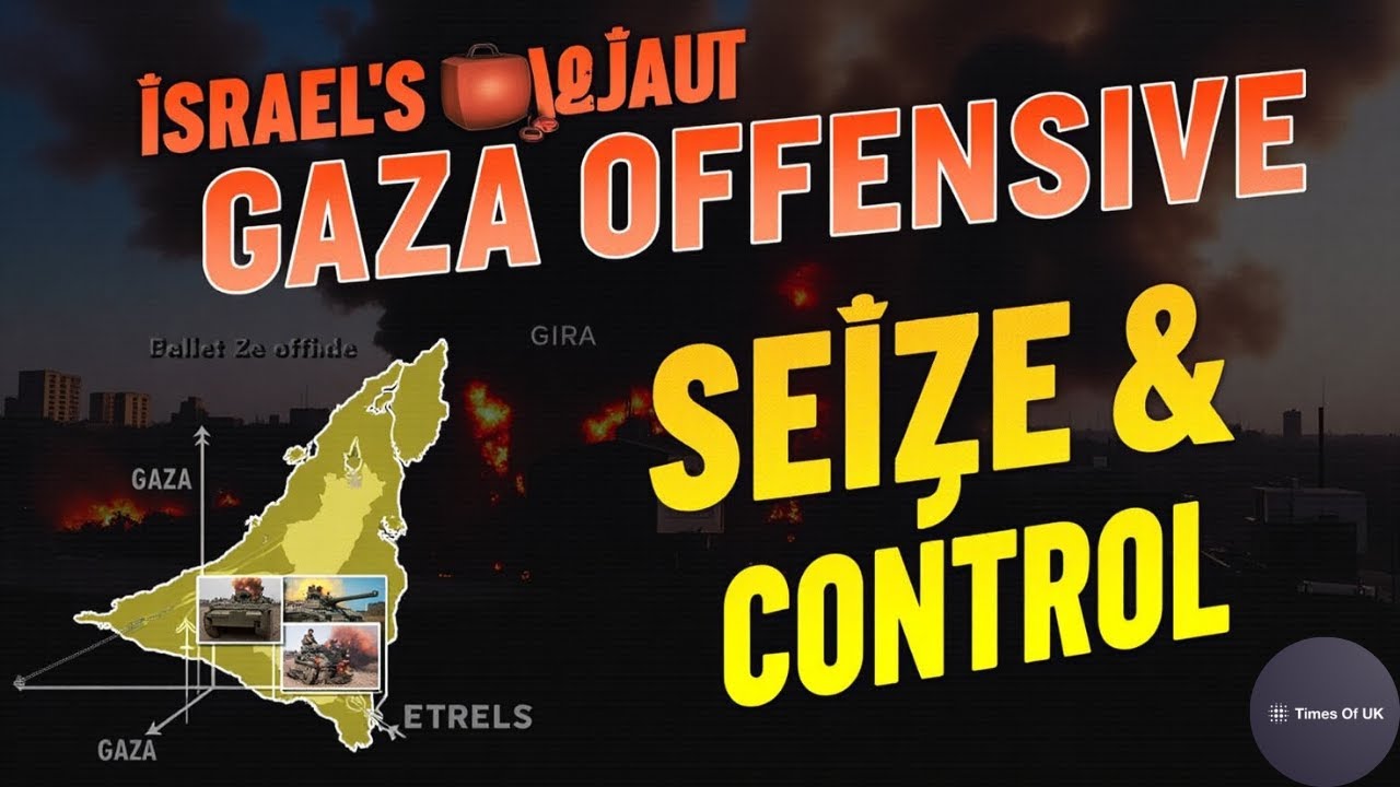 Israel launches major Gaza offensive to 'seize and control' areas
