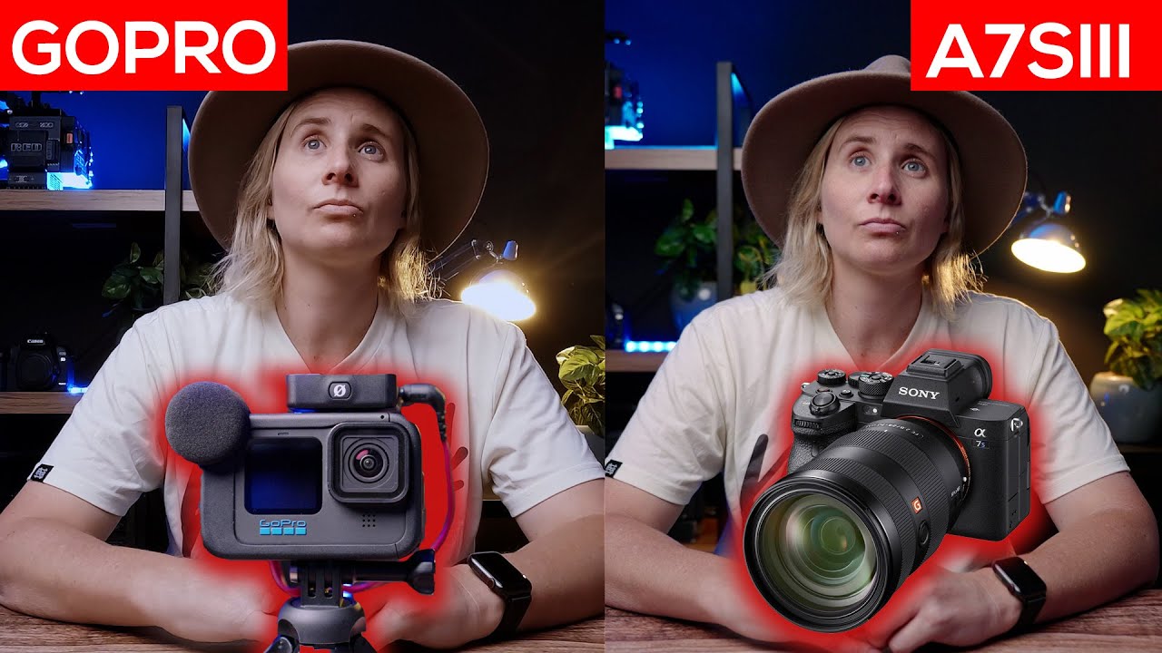 GoPro Hero 10 как студийная камера для YouTube? | ЛУЧШАЯ камера для студийной съёмки и видеоблого...