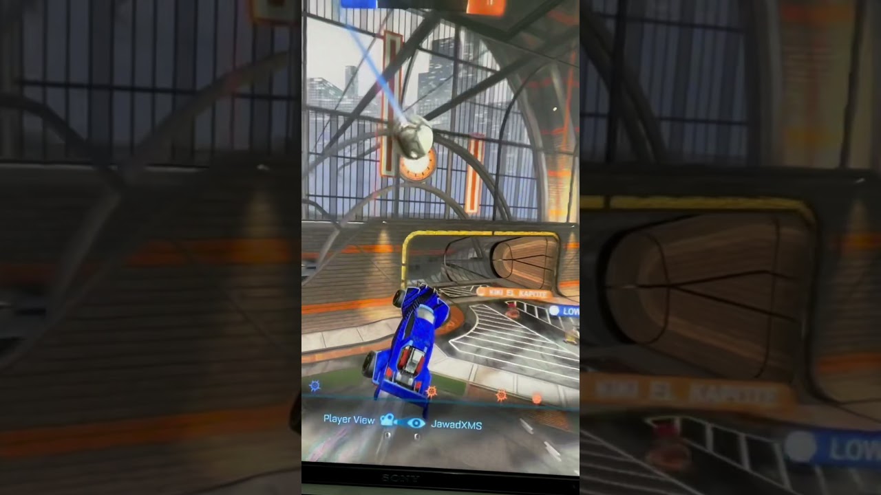 First in game double tap 🤩🤩#rocketleagueclips #platinumrank