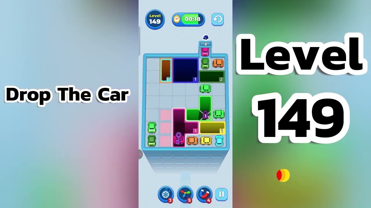 🚗 Drop The Car Level 149 Walkthrough | Car Puzzle Game Solution | Go Answer