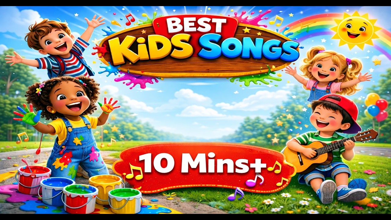 Top Kids Songs 2026 🌈 Fun Learning Songs for Toddlers & Preschool