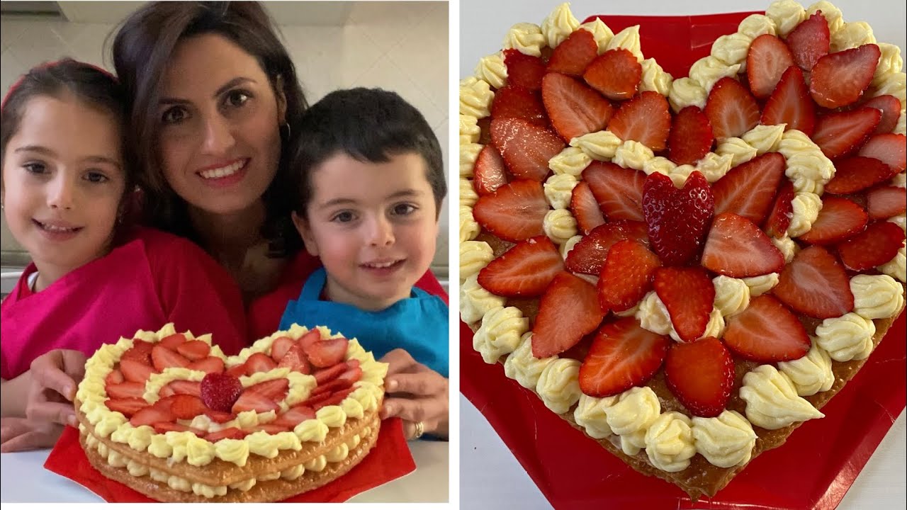 Torta cuore San Valentino