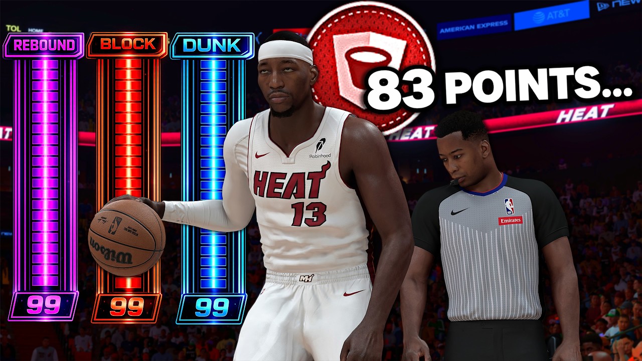 Этот билд Бама Адебайо — ПРОБЛЕМА в NBA 2K26.