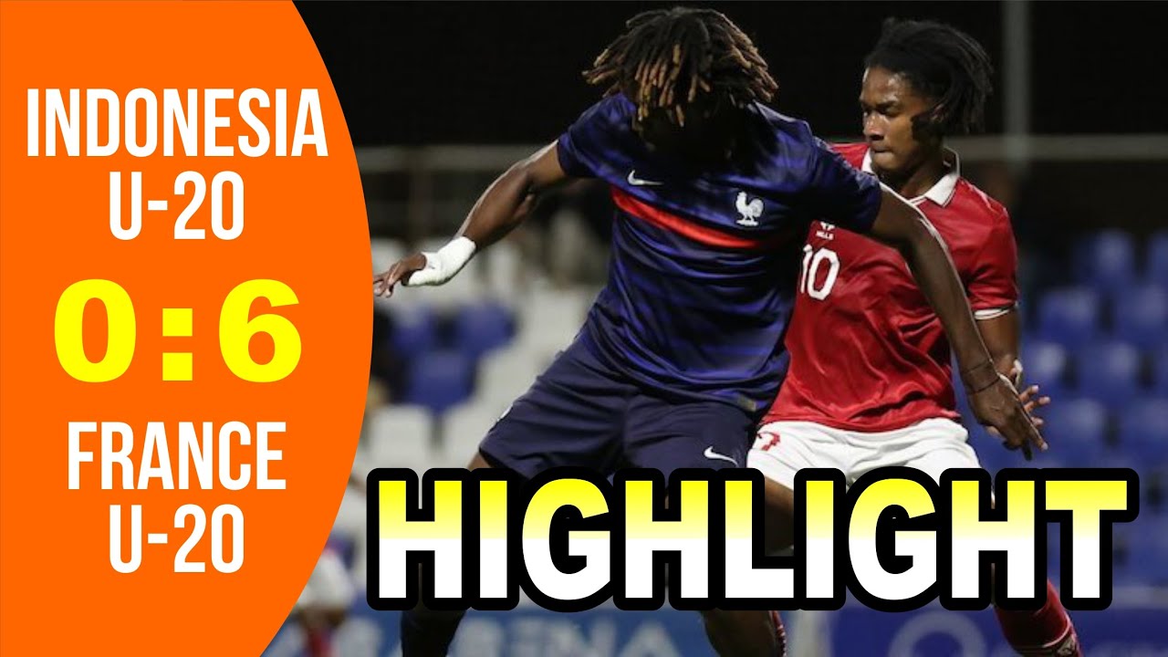 Highlights | 0-6 | Indonesia U20 vs Prancis U-20 | CUPLIKAN GOL | Friendly Match | Pinatar Arena