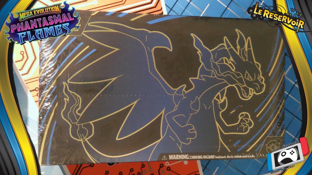 [Phantasmal Flames] Mega Charizard X ex Ultra-Premium Collection Opening!