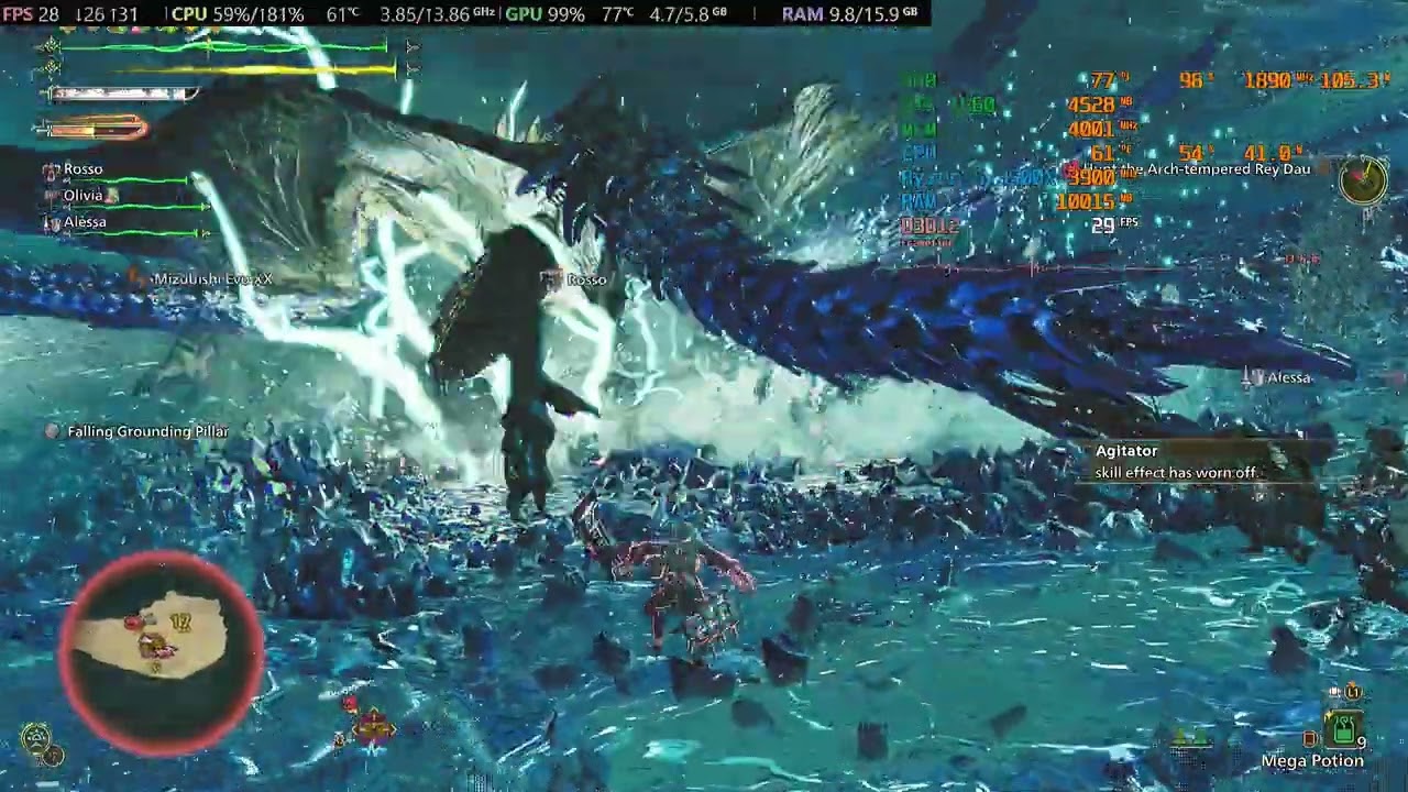 Monster Hunter Wilds on GTX 1660/R5 3500X (TU4)