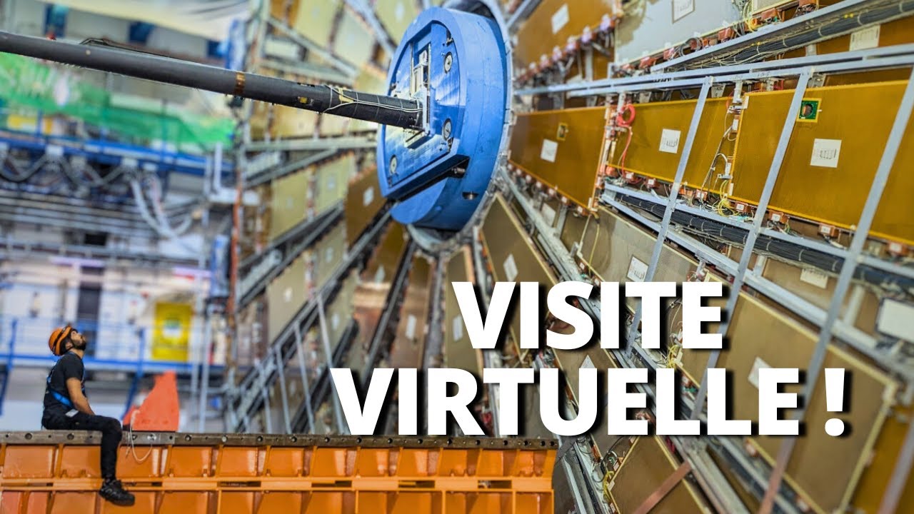 Visite Virtuelle en Direct de l'Expérience ATLAS au CERN (en français 🇫🇷)
