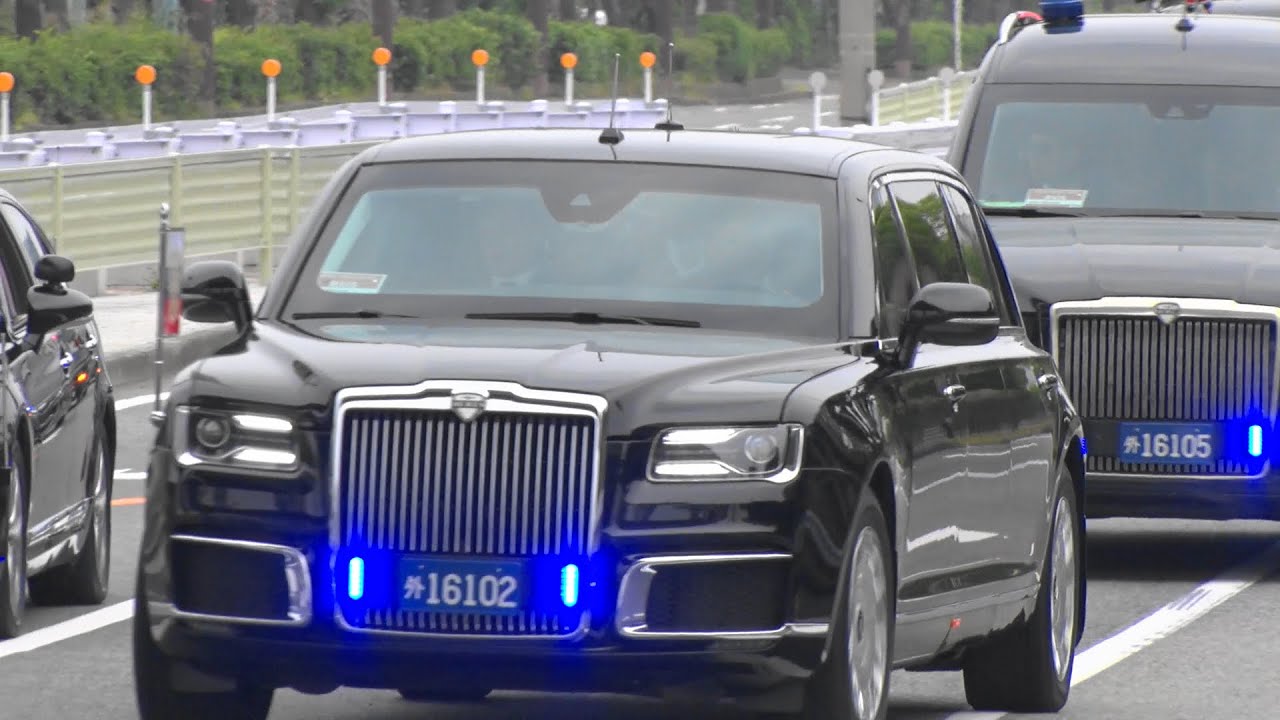 【G20】OSAKA《2/2》会場を出る各国とプーチン大統領車列 【2019.06.29】