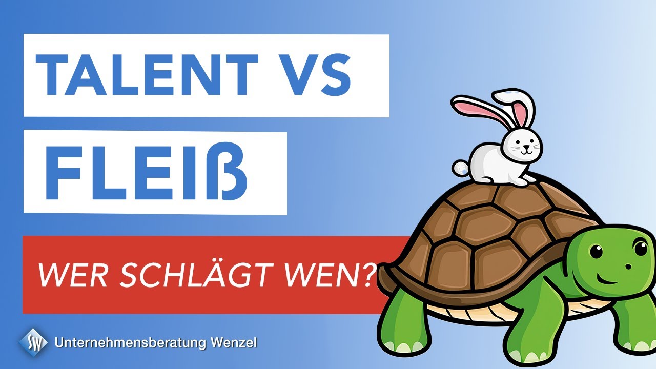 Talent vs Flei&szlig; | Wer schl&auml;gt wen?