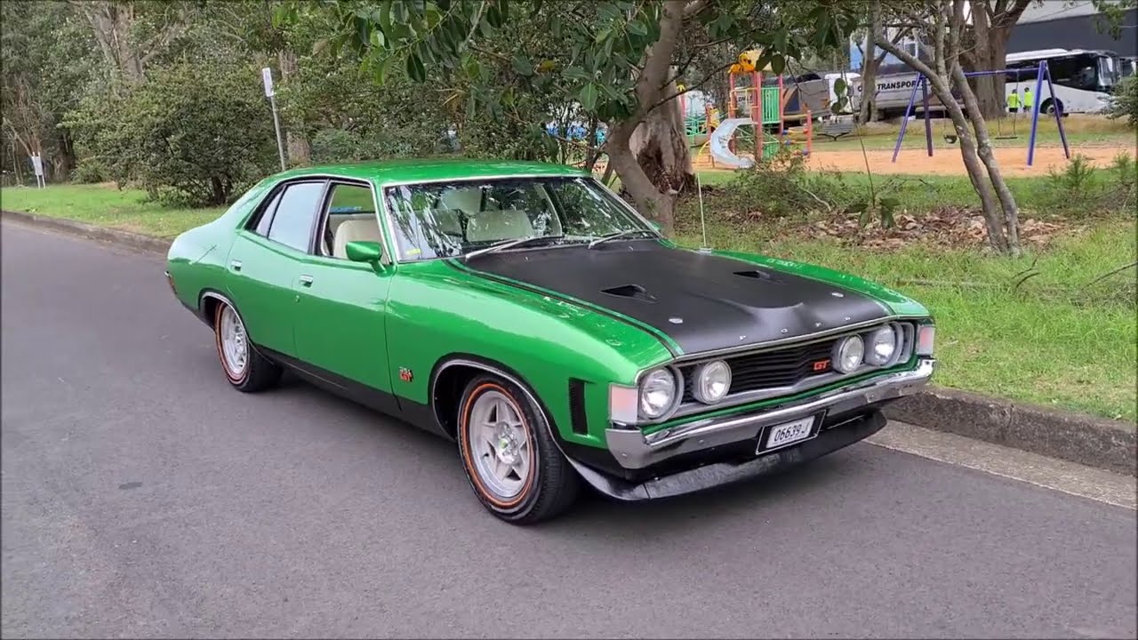 Продаётся XA GT Falcon 1973 года выпуска, цвет &laquo;Калипсо-зелёный&raquo;