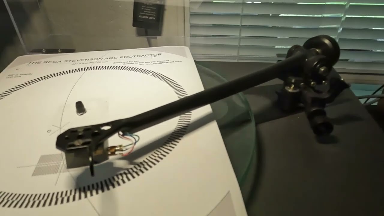 Installing Ortofon Black Cartridge on Rega RP-3 turntable