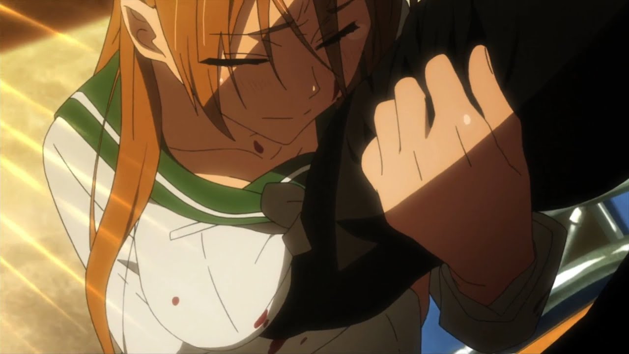 Highschool of the Dead (Dub) - Hisashi becomes a zombie