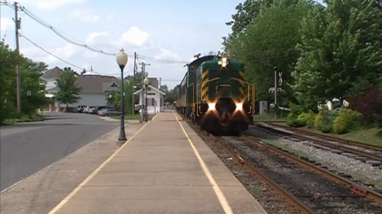 Chasing the Three Bridges Rare Mileage Excursion by the Black River RR Historic Trust