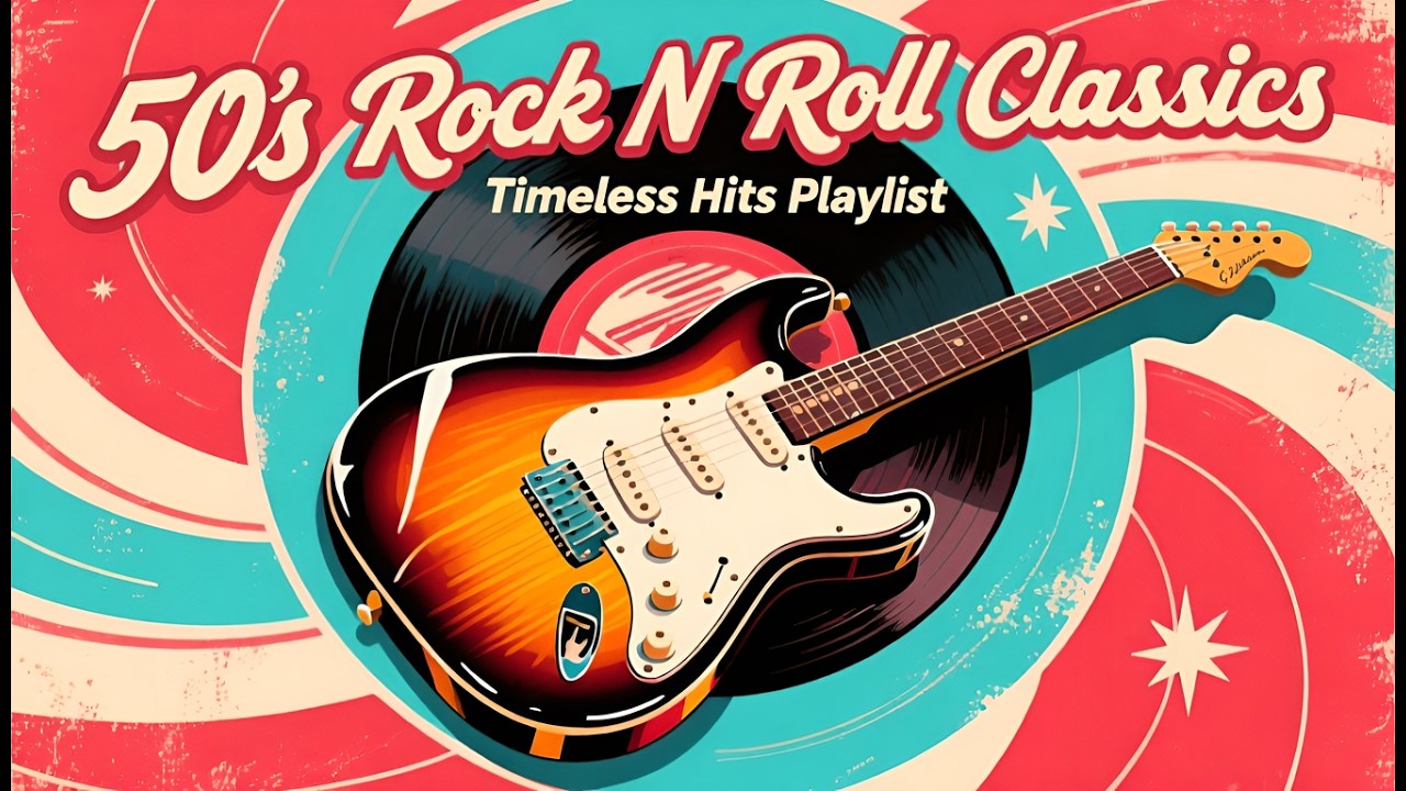 50s Rock N Roll Classics 🎸 Timeless Hits Playlist | Classic Rock 50s–80s