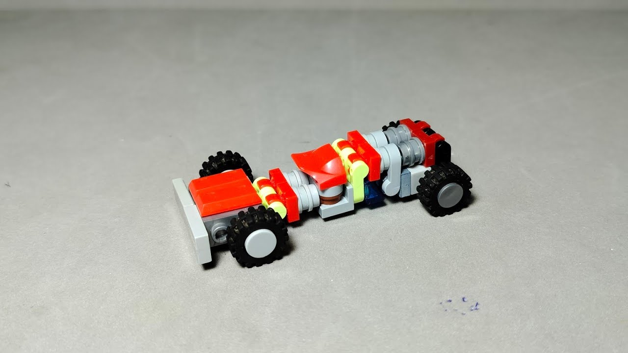 Mini Lego robot Transformers car #60