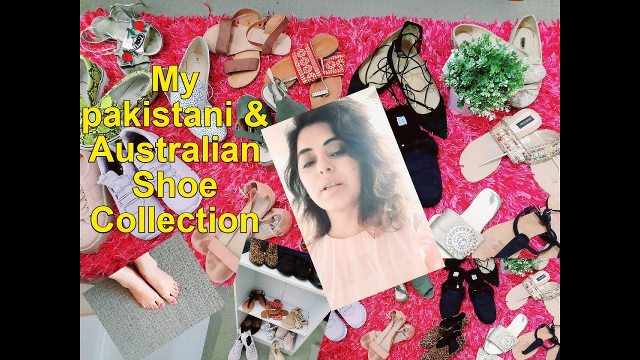 My Pakistani & Australian shoe collection |  Pakistani chapal | sbvlog| shoe Haul | Australia